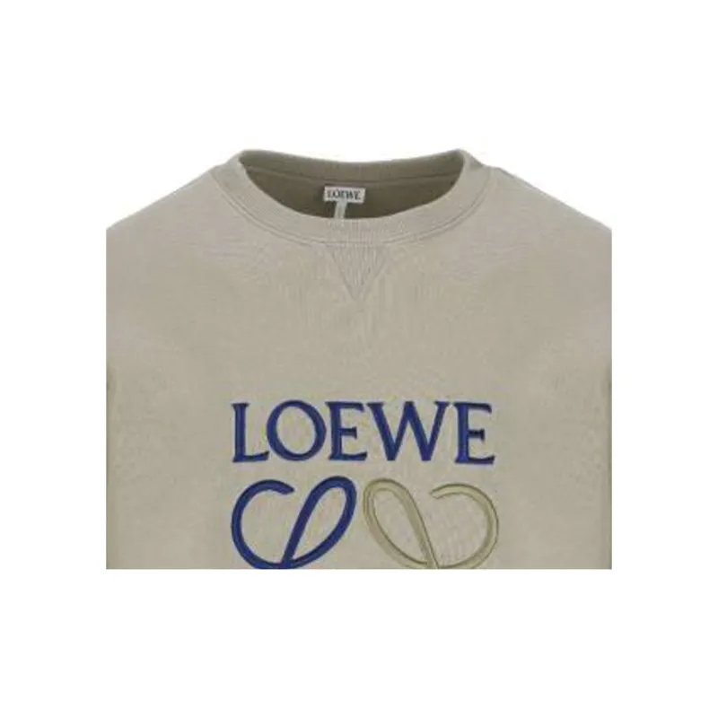 LOEWE Sweatshirt Men's Gray Green-4