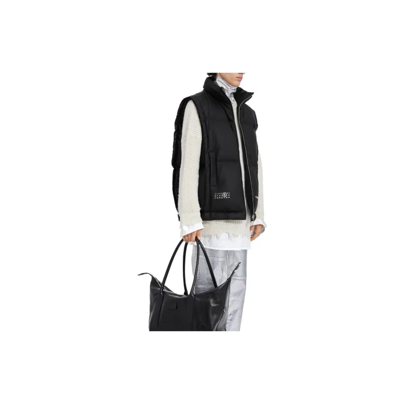 MM6 Maison Margiela Zip Up Sleeveless Jacket-3