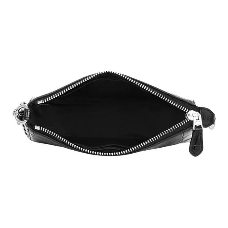 COACH Nolita Cow Leather Underarm Handbag, Shoulder Bag Trumpets Women's Black-5