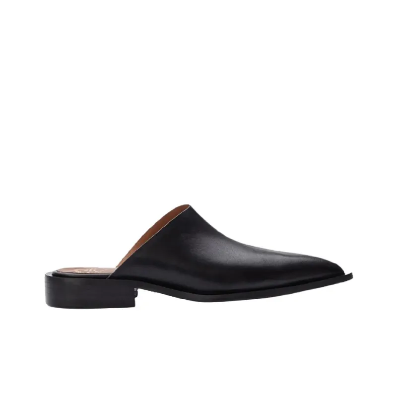 ATP Atelier Wrap-toe Slippers Women's Black-1