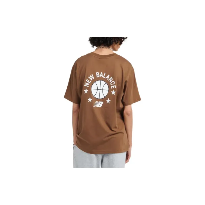 New Balance T Shirt Men's Brown-5