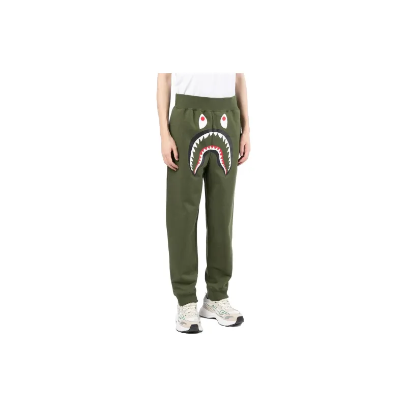 Bape Abc Camo Shark Sweat Pants-6