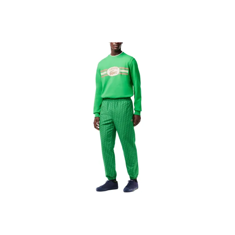 LACOSTE Monogram print Track Pants-1