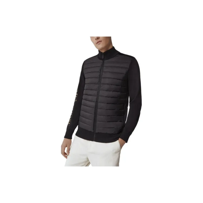 Canada Goose HyBridge Series Down Jackets Men Black-2