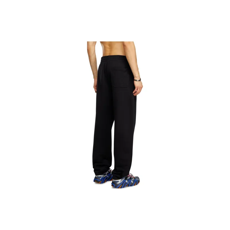 DIESEL Logo patch Cotton Track Pants-3