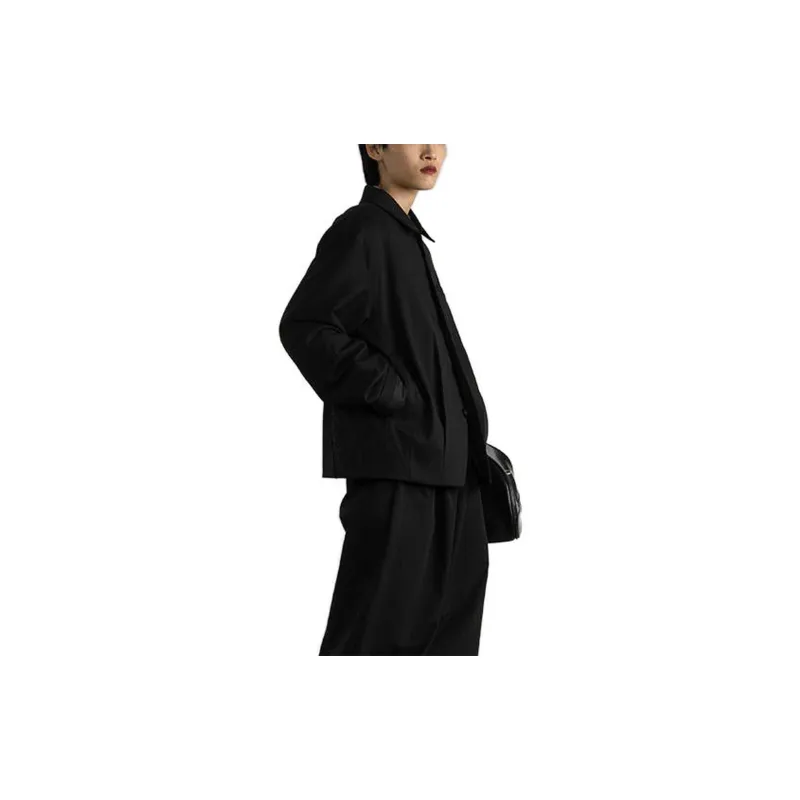 Crying Center Jackets Unisex Black-1