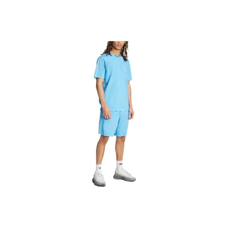 Adidas Trefoil Essentials Dye Pocket Tee-2