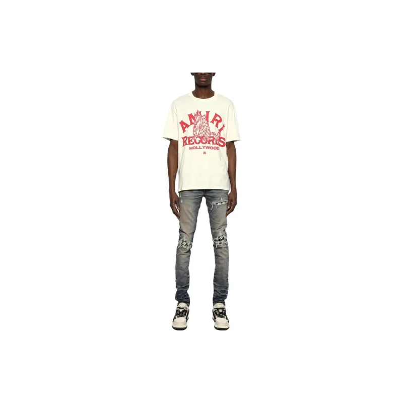 AMIRI T-Shirts Men Ecru-4
