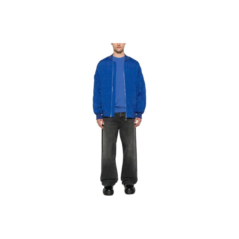 KHRISJOY Ruched-detail Oversize Jacket-1