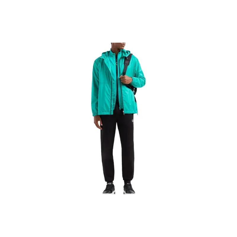 EMPORIO ARMANI EA7 SS24 Jacket Men's Turquoise-2