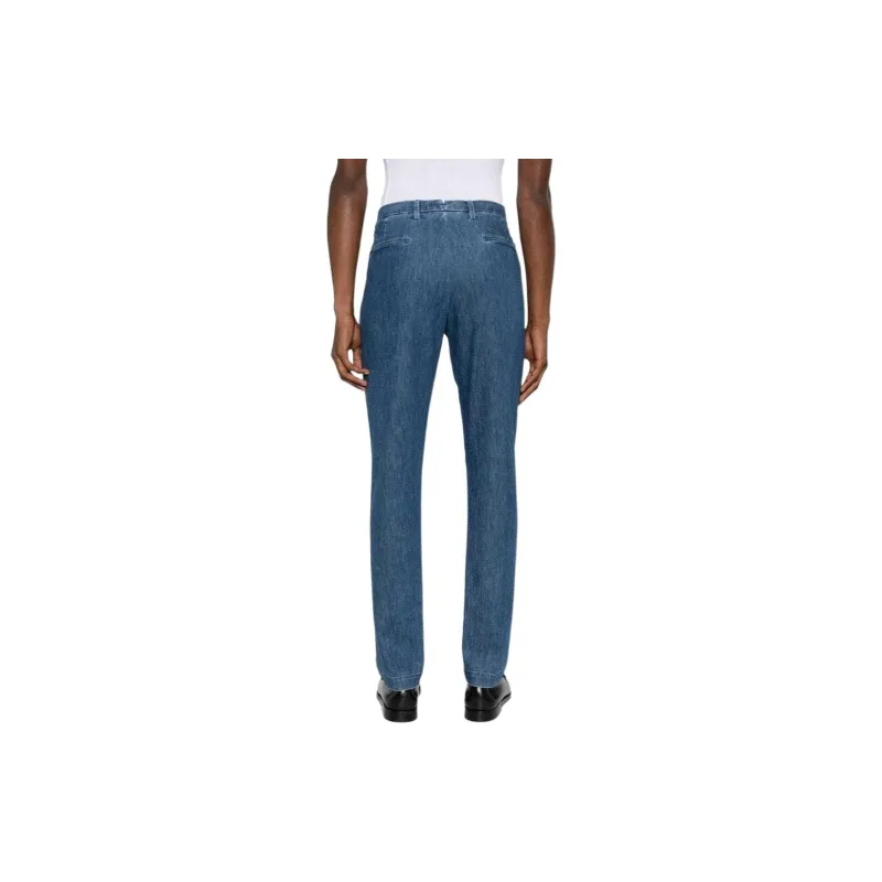 Corneliani Mid rise Tapered Jeans-4