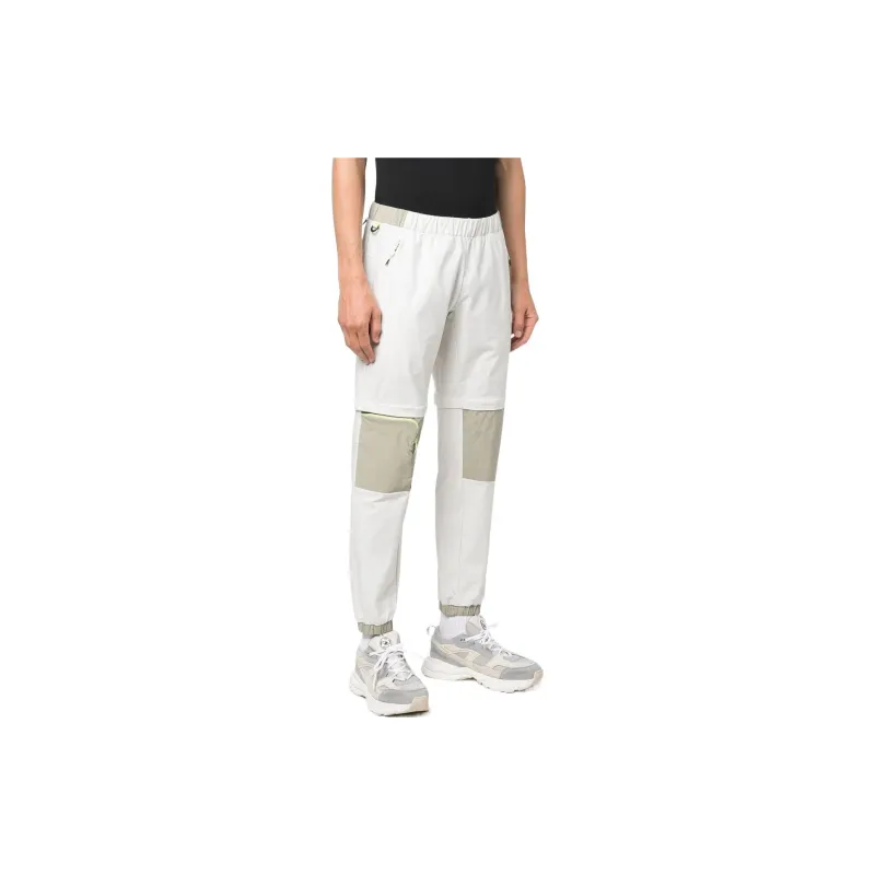 Adidas Knitted Sports Pants Men's Light Gray-1