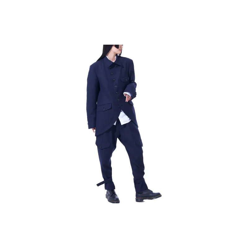 Yohji Yamamoto Jacket Unisex Navy-2