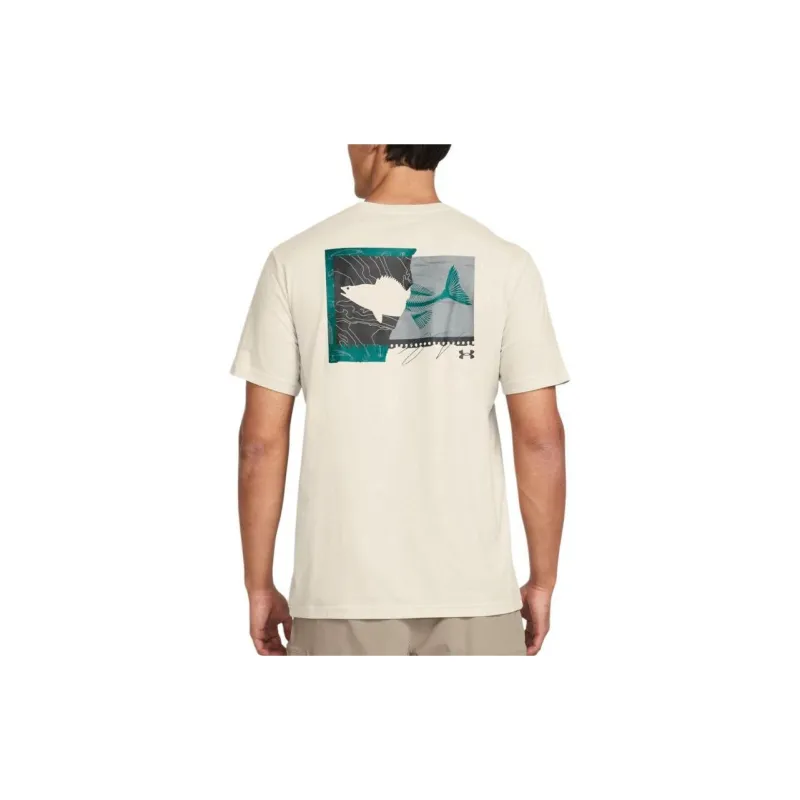 Under Armour UA Walley T Shirt Men's Ecru-2