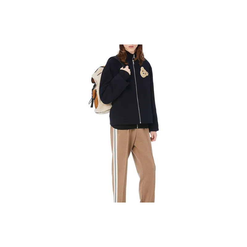 PALM ANGELS Jackets Men Blue Brown-5