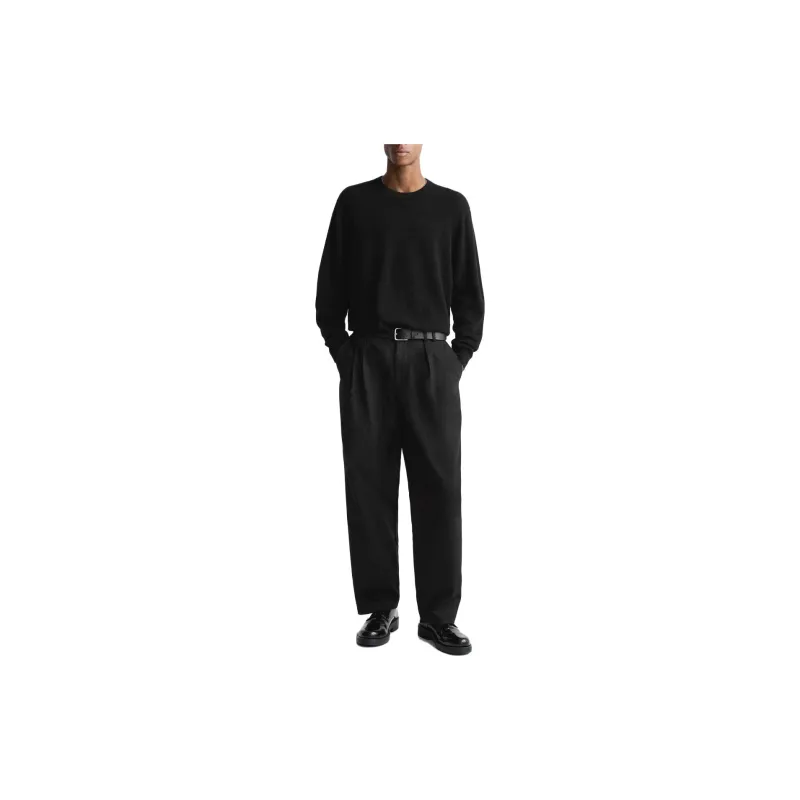 ZARA Cashmere Sweater Men's Black-3