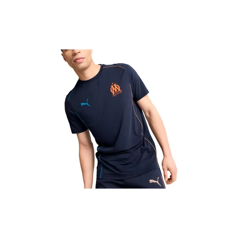 PUMA Olympique De MarseilleDRYCELL SS24 T-Shirt Men's Marine Blue-2