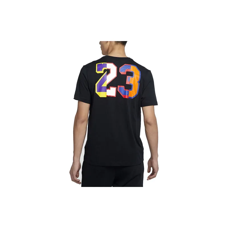 Jordan Set-in Sleeve T-Shirt Men's Black-3