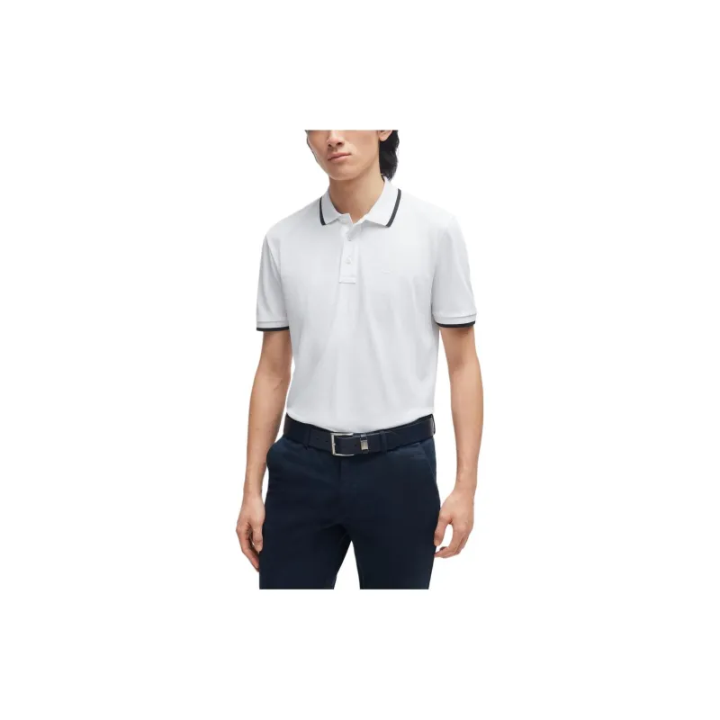 HUGO BOSS Logo Detailed Polo Shirt-2