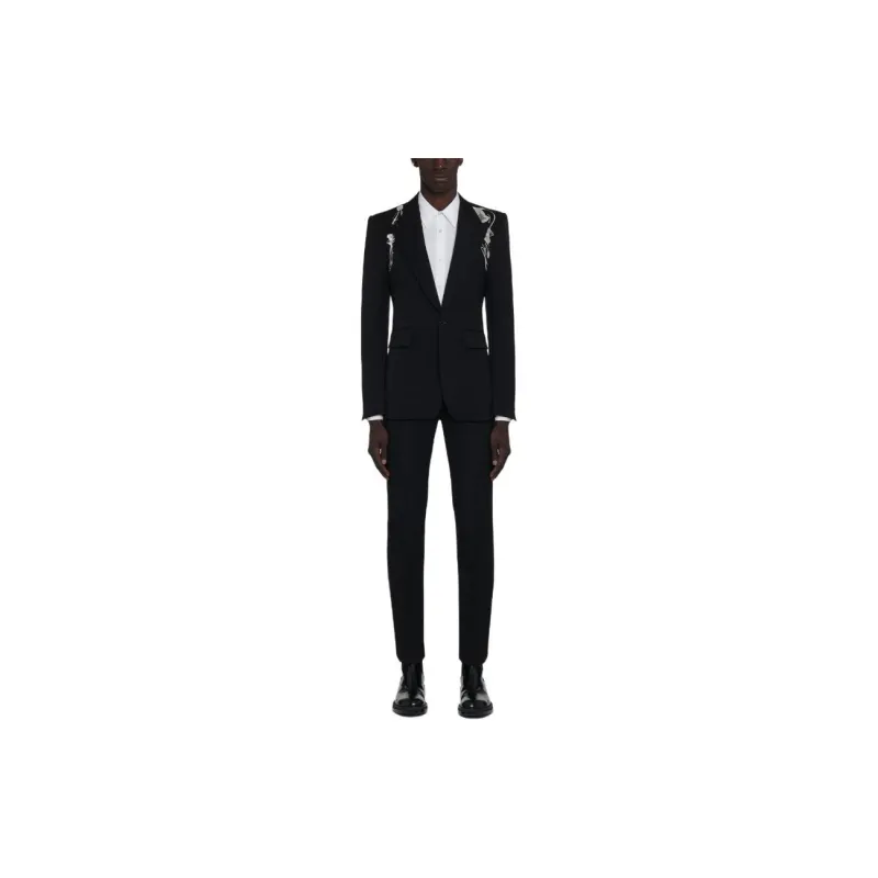McQ Alexander McQueen Harness Single Breasted Blazer-4