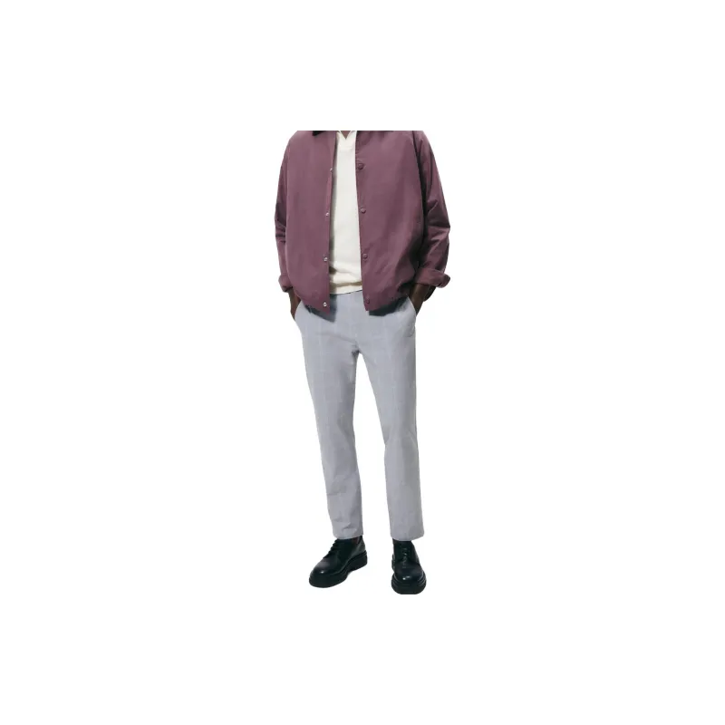 ZARA Casual Pants Men's Light Gray-2