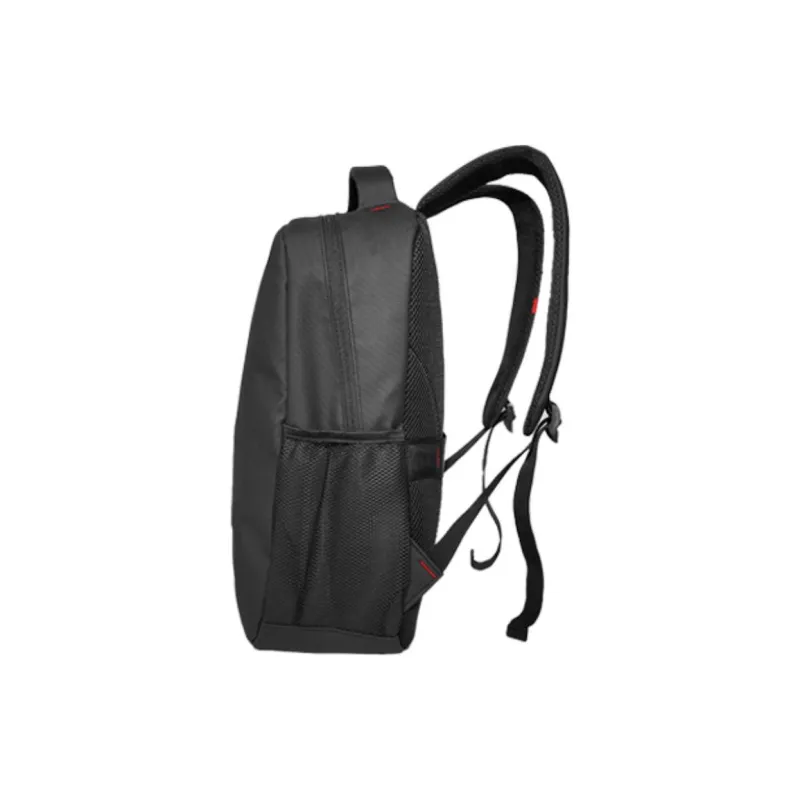 Lenovo Polyester Laptop Backpacks Large Size Men's Black-4