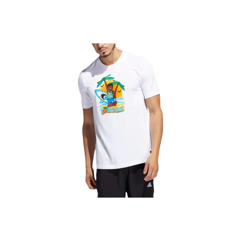Adidas Lego T-Shirt Men's White-2
