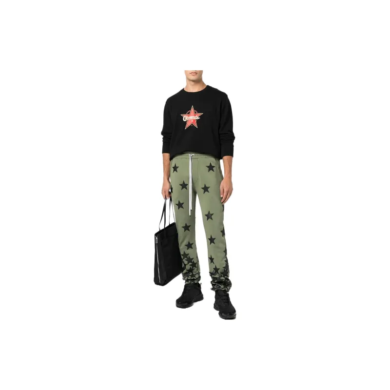 AMIRI Knitted Sweatpants Men Army Green-2