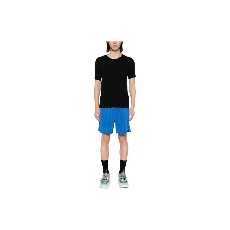 MOSCHINO Logo tape Ribbed T shirt-2