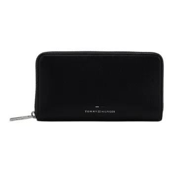 Tommy Hilfiger Cow Leather Wallet Regular Unisex Black