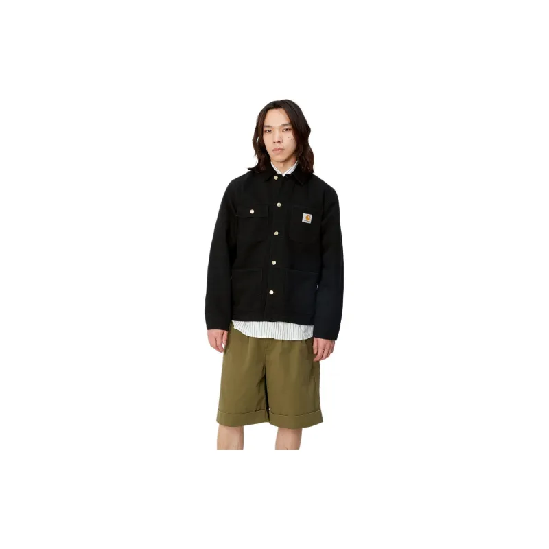 Carhartt WIP SS24 Michigan Coat Summer Jackets Coats Men's Black-4