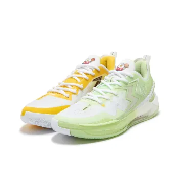 361° BIG3 5.0 Quick PRO Basketball Shoes Men Low Top Jelly Aloe Vera/361 Degrees White