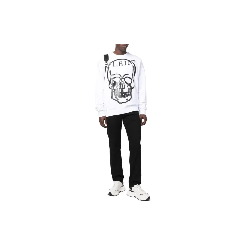 PHILIPP PLEIN Skull print Long sleeve Sweatshirt-1
