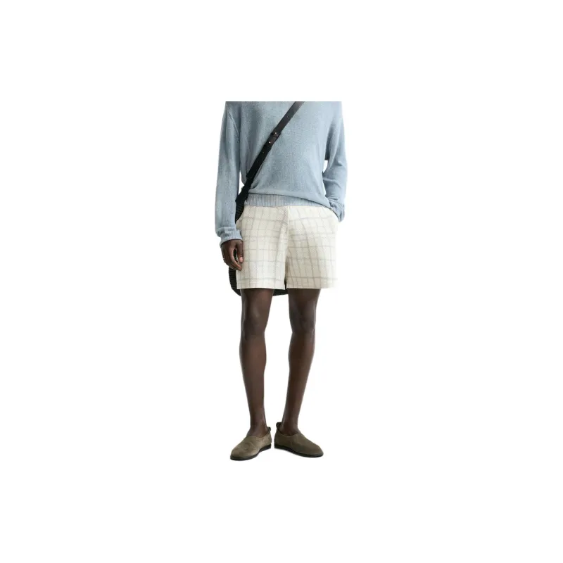 ZARA Casual Shorts Men Blue-2