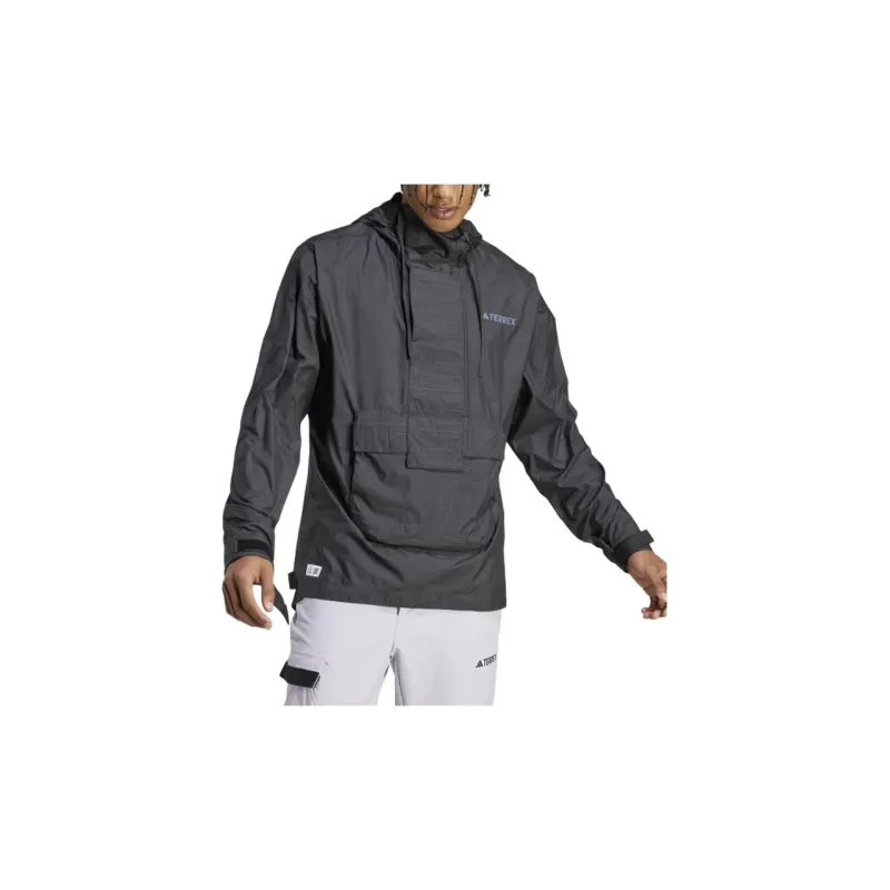 Adidas Terre Windproof Windbreaker Jacket Men's Black-1