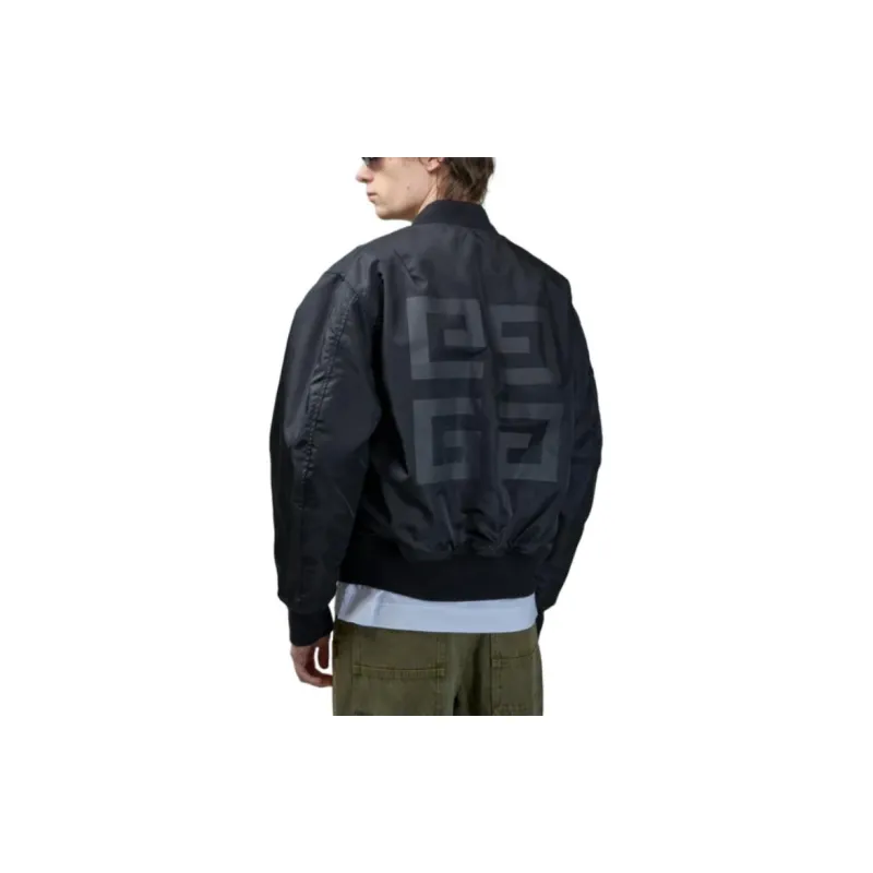Givenchy Reversible Denim Bomber Jacket-5