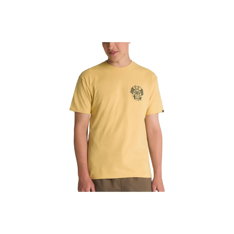 Vans Rabbit Racer T-Shirts Men Yellow-2