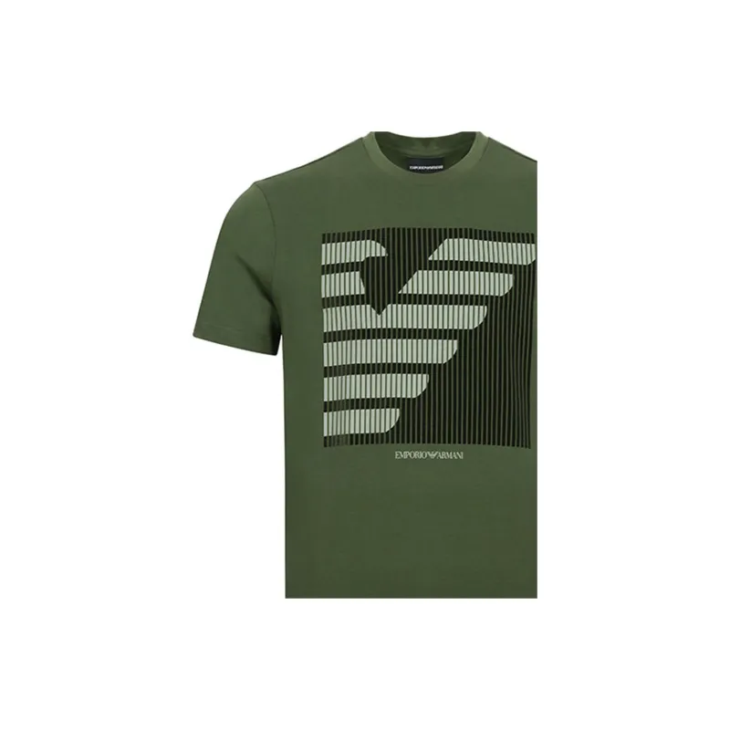 EMPORIO ARMANI T Shirt Men's Green-2
