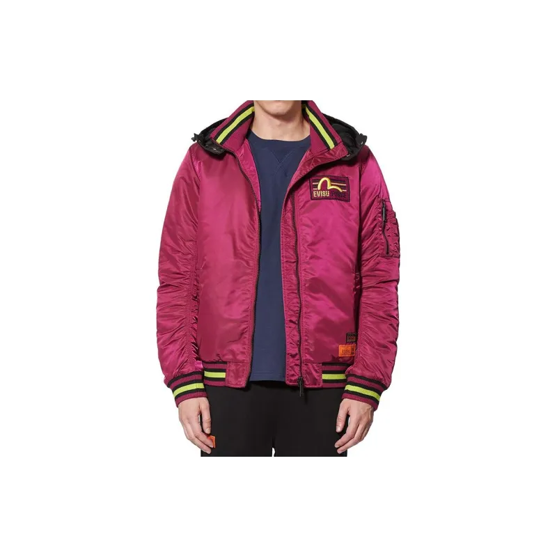 EVISU Jackets Men Burgundy-2