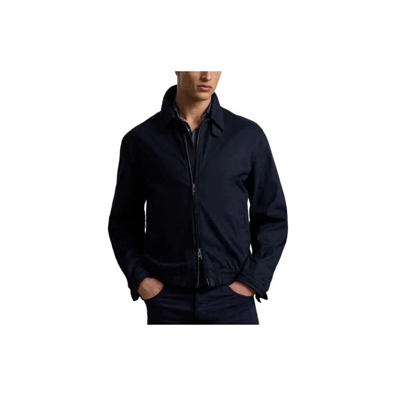 Ralph Lauren Purple Label FW24 Jackets Coats Men's Dark Blue-1