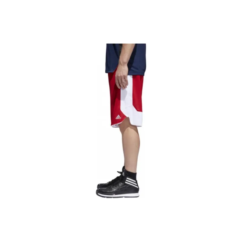 Adidas Basketball Shorts Unisex Red-6