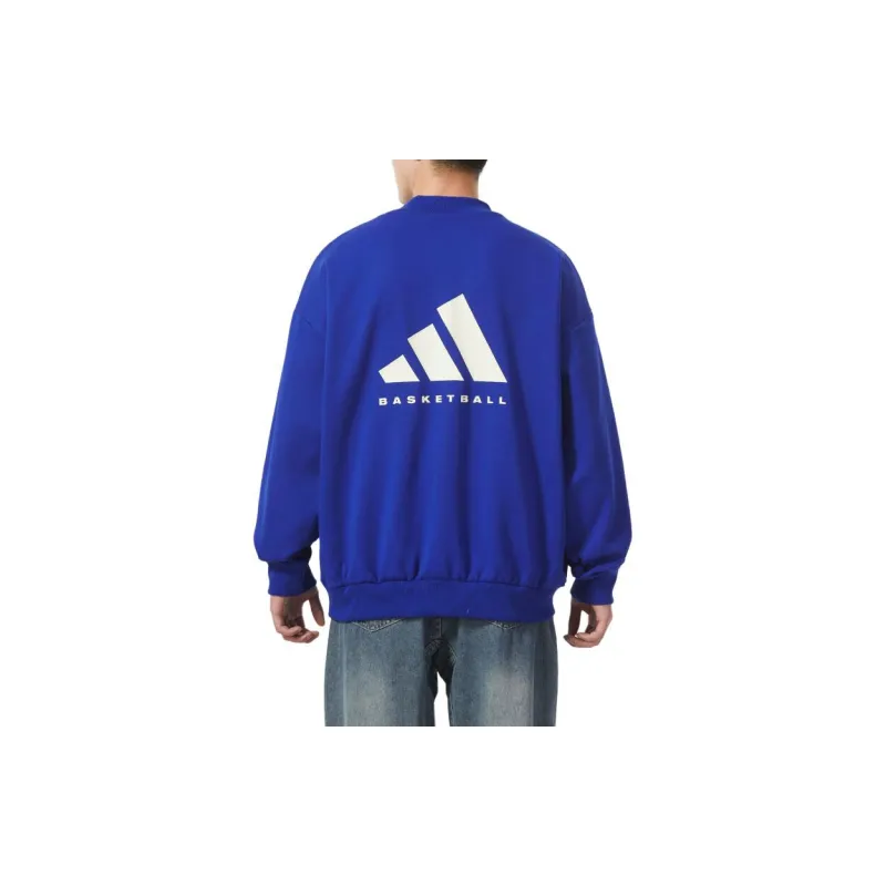 Adidas Basketball Crewneck Sweatshirt-4