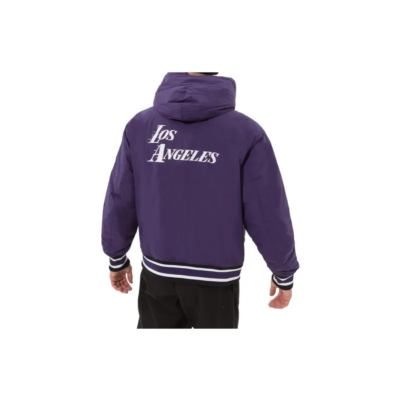 Nike Nba Los Angeles Lakers Courtside City Edition Full Snap Loose Fit Jacket-2