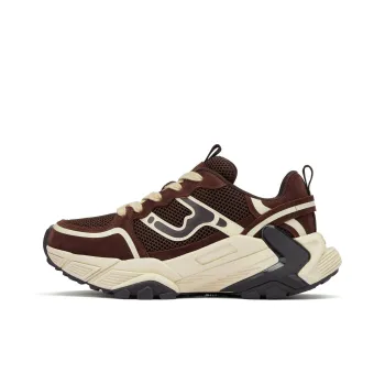 73Hours Low Top Chunky Sneakers Women's Red Brown
