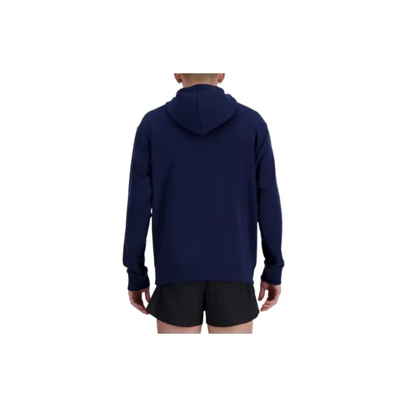 New Balance Rbc Brooklyn Half Graphic French Terry Hoodie Sweatshirt Men's Marine Blue-4