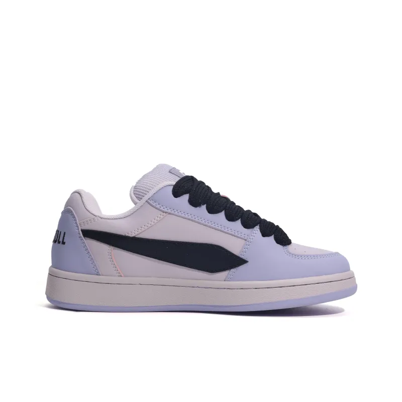 GLO BULL Skateboard Shoes Women's Low Top Pink Purple Black-1