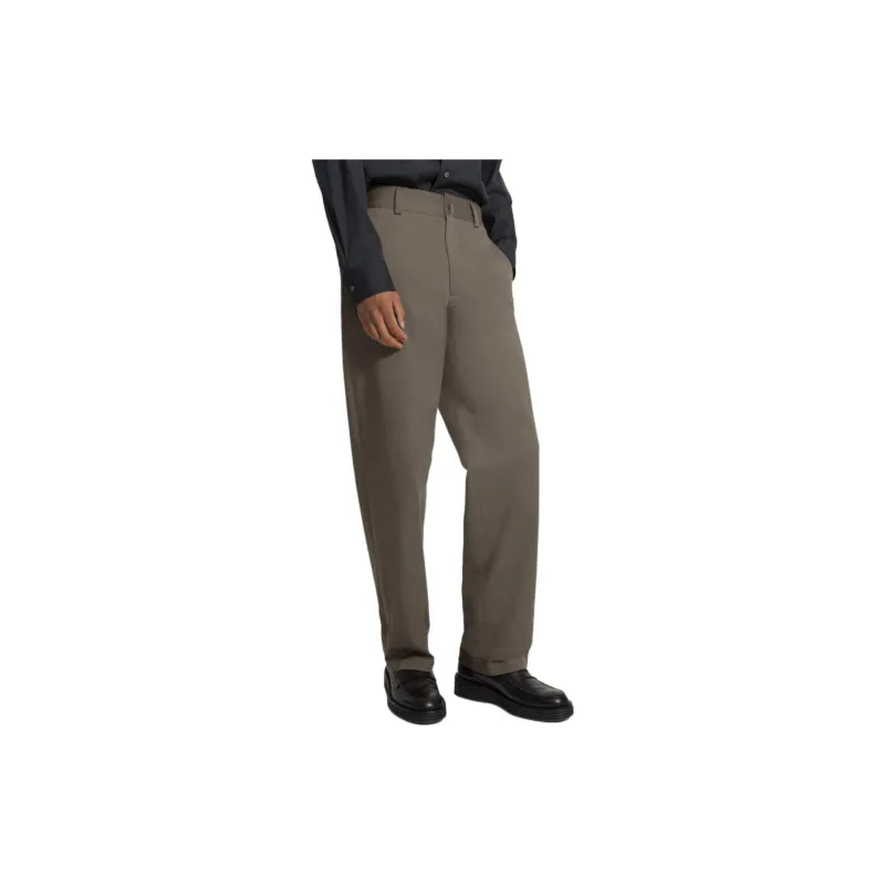 THEORY Casual Pants Men Gray Green-2