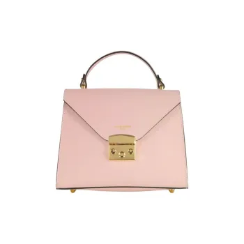 Le Parmentier Calfskin Shoulder Bag Crossbody Bag Handbag Regular Women's Candy Pink