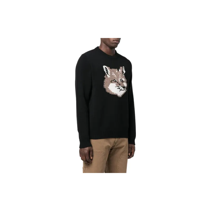 Maison Kitsune Sweaters Men Black-2