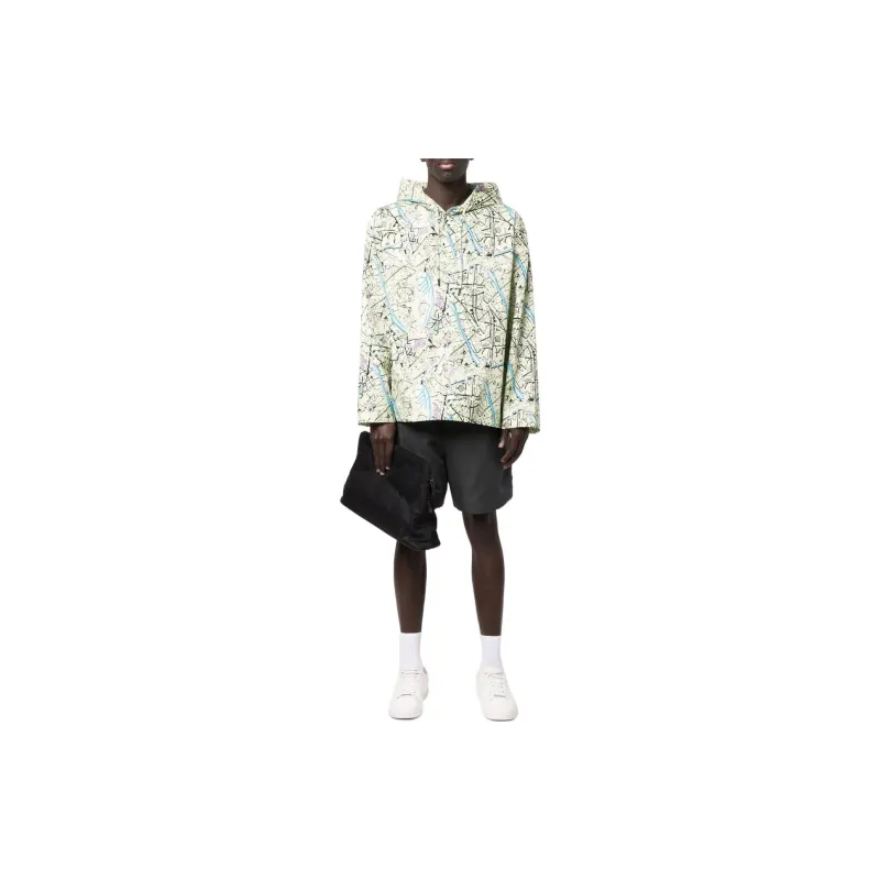 FENDI SS22 Jackets Coats Men's Green-1